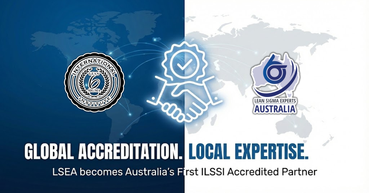 LSEA becomes Australia’s First ILSSI Accredited Partner partnership announcement graphic